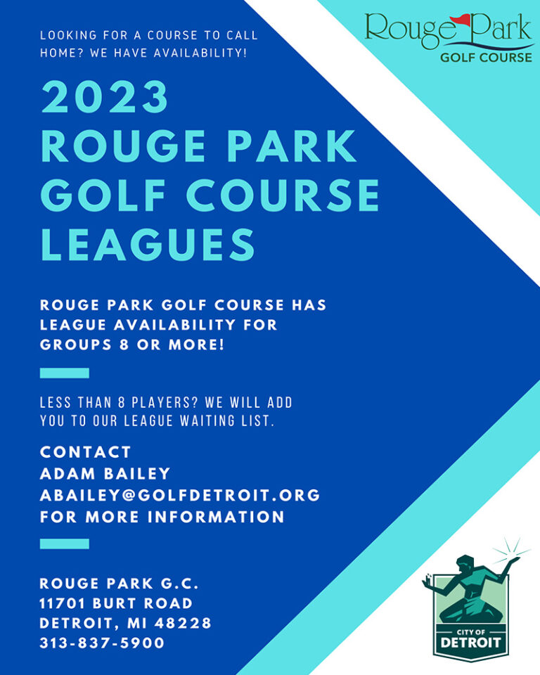 Rouge Park Golf Course Managed by