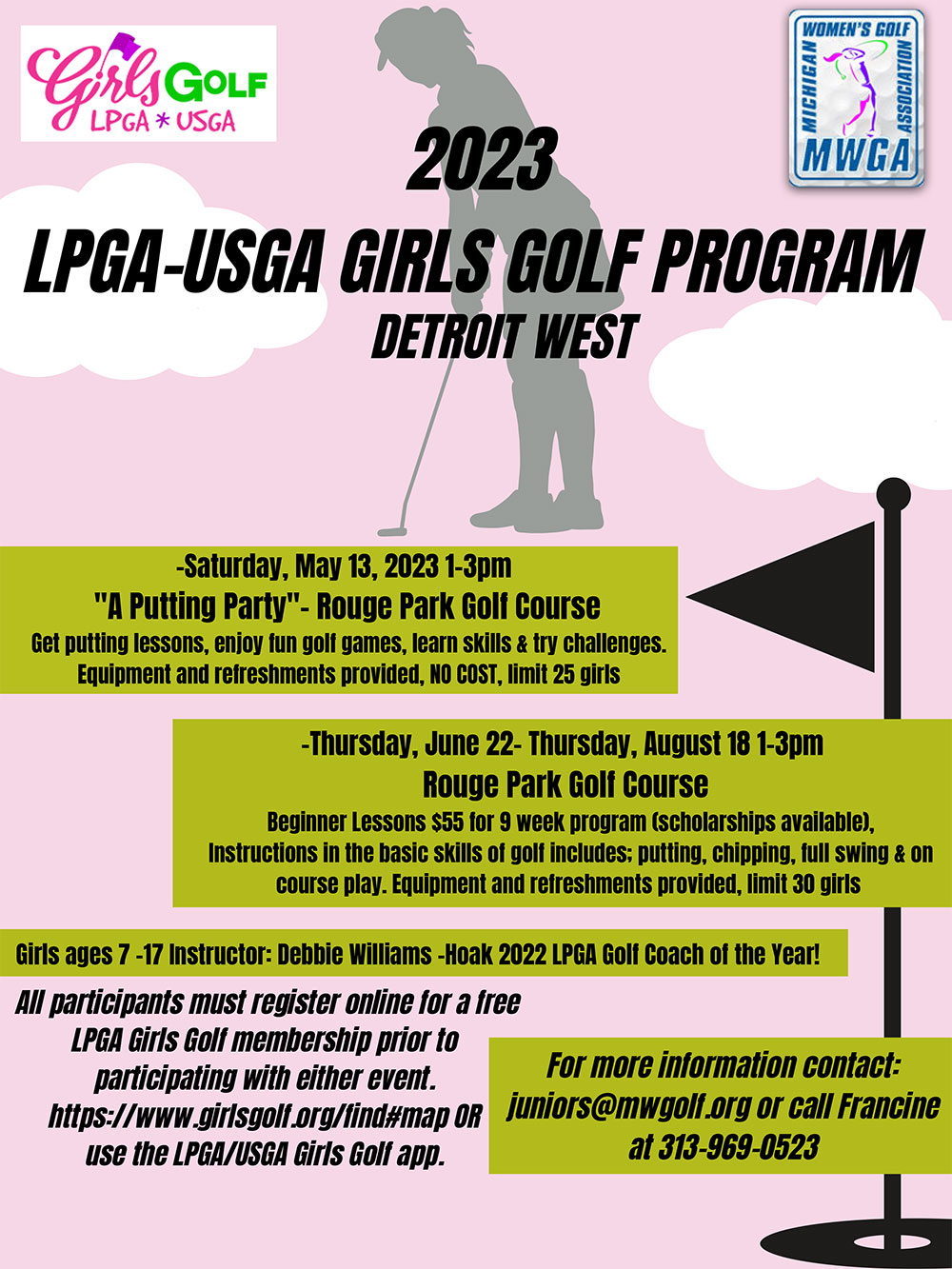 Girls Golf Program of Detroit | Rouge Park Golf Course